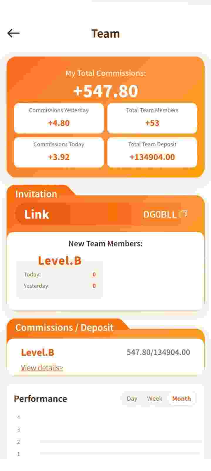 ShaktiPay wallet or token balance screen screenshot